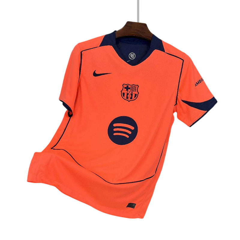 FC Barcelona 2025/26 tredje drakt - oransje fotballdrakt for menn
