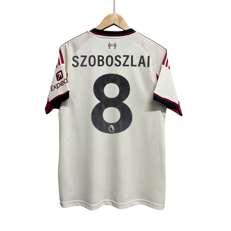 Fotballdrakt Liverpool 2025/26 borte - herre Szoboszlai 8 trykk