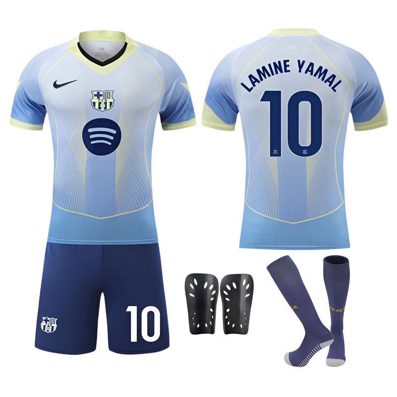 Lamine Yamal 10 Barça spesialutgave 25/26 draktsett til alle aldre