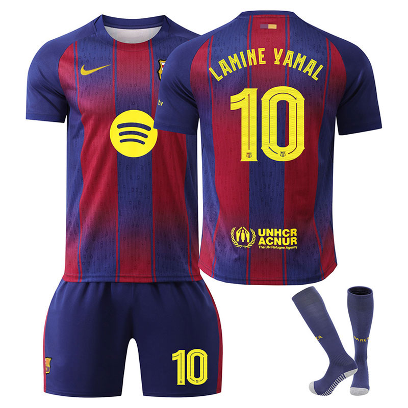 Lamine Yamal 10 FC Barcelona hjemmedrakt 2025/26