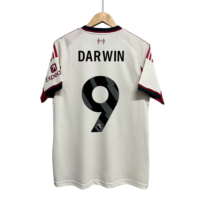 Liverpool FC bortedrakt 2025/26 - Darwin 9 på ryggen