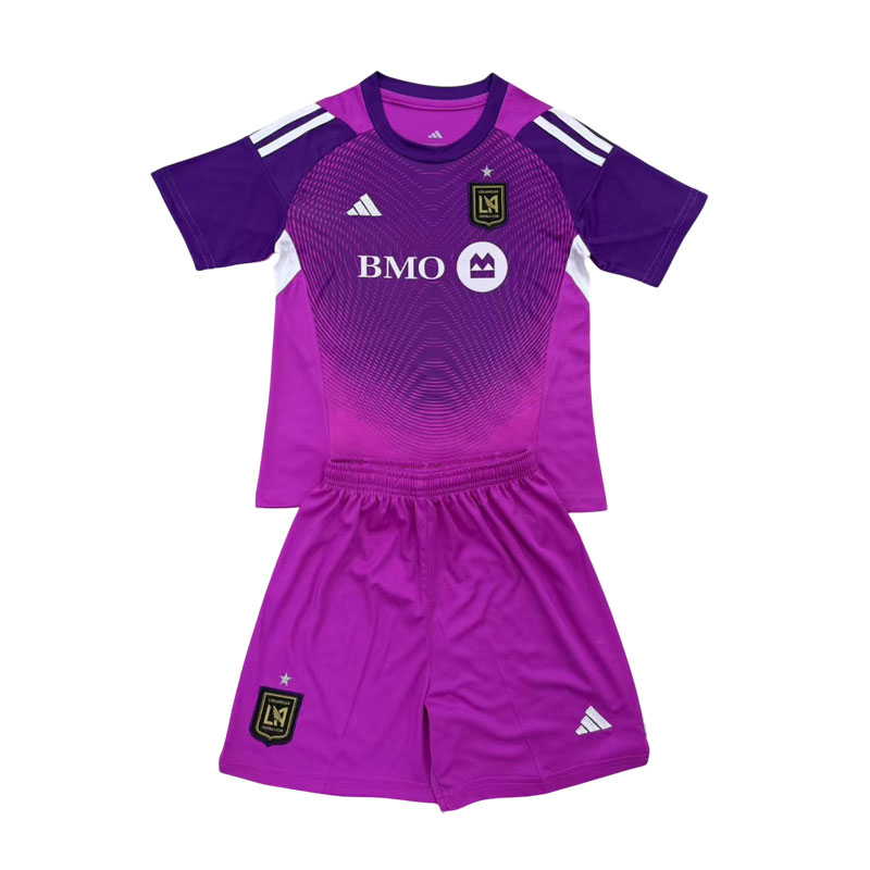 Los Angeles FC keeperdrakt 2025/26 - lilla målvaktsett for voksne og barn