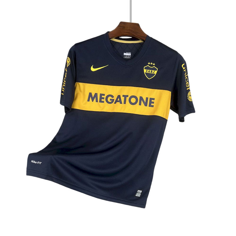 Retro Boca Juniors hjemmedrakt for menn – sesongen 2007-2008