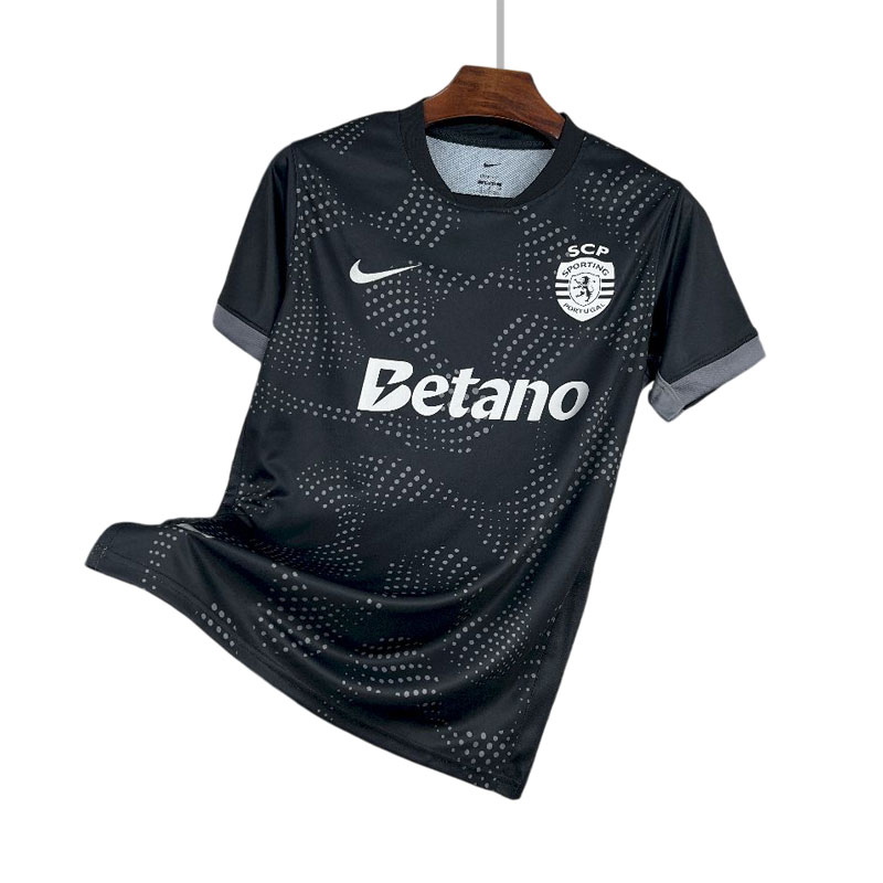 Sporting CP fjerde drakt herre 2025/26 svart fotballdrakt