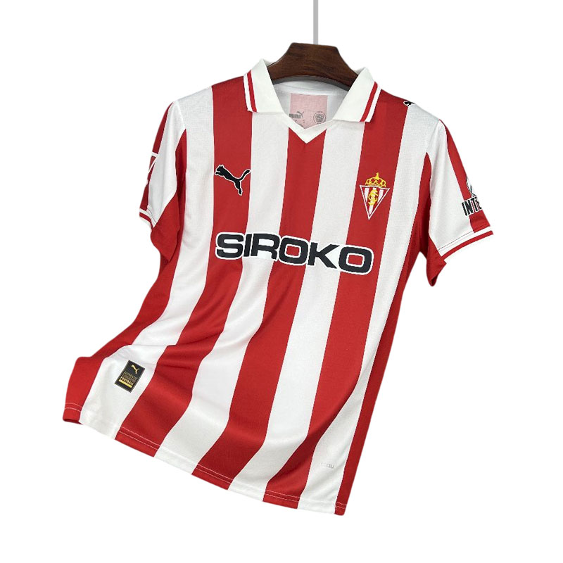 Sporting Gijón 2025/26 hjemmedrakt for menn