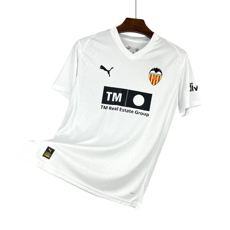 Billige Fotballdrakter Valencia CF 25/26 hjemmedrakt med sponsorlogo