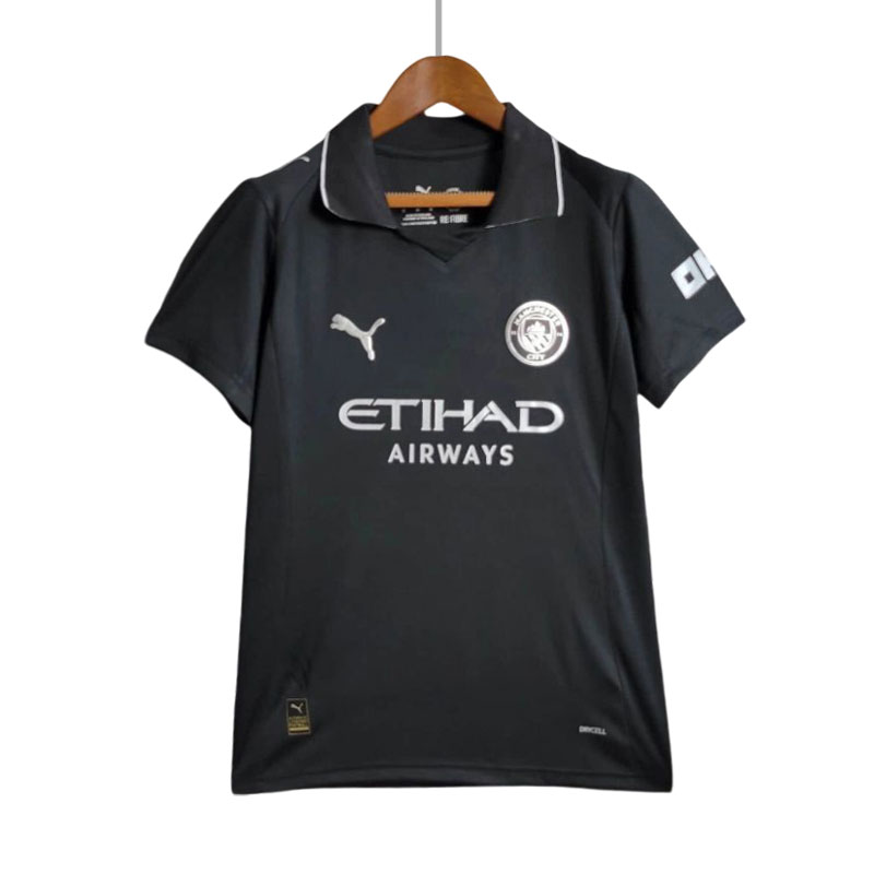 Dame fotballdrakt Manchester City 25/26 bortedrakt