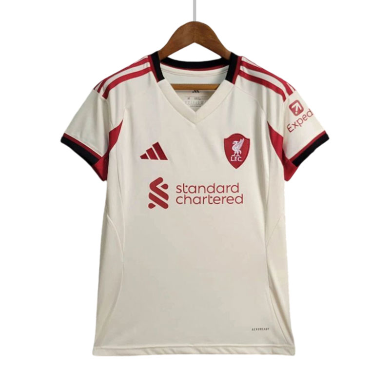 Liverpool 2025/26 bortedrakt dame