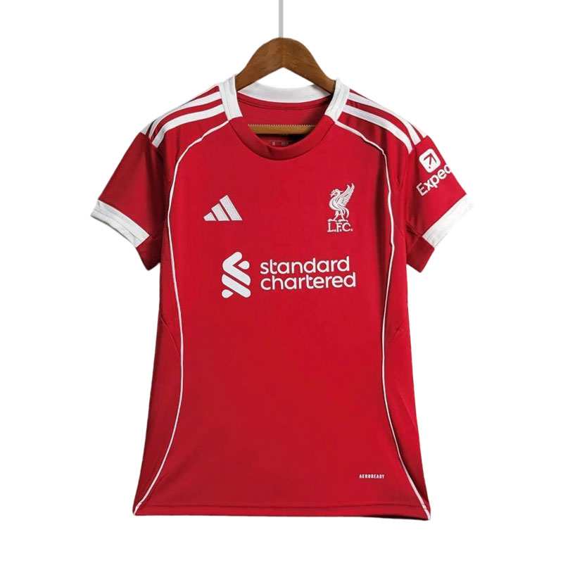 Liverpool hjemmedrakt 2025/26 dame - fotballdrakt kortermet