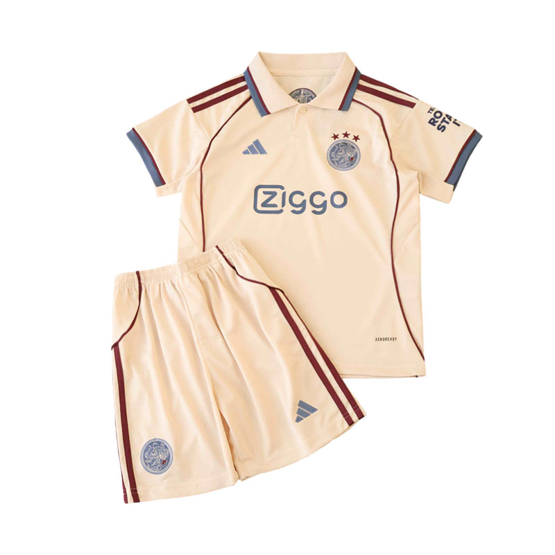 Ajax Amsterdam 2025/26 tredjedrakt barn