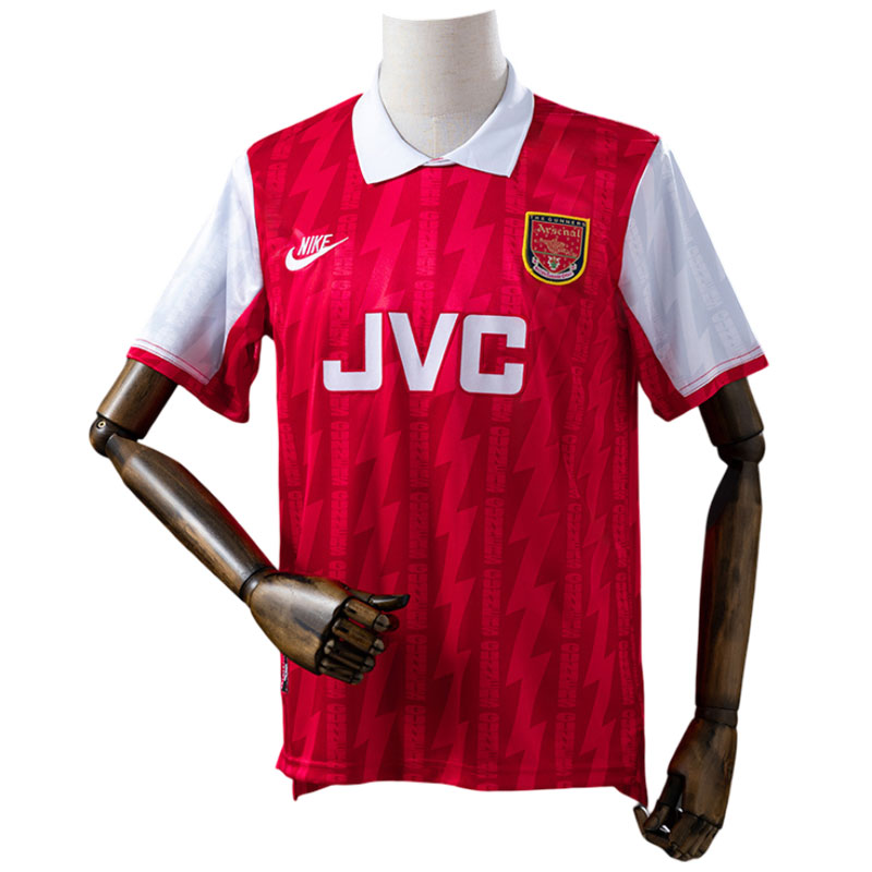 Arsenal 1994–-96 retro hjemmedrakt - klassisk herre fotballdrakt