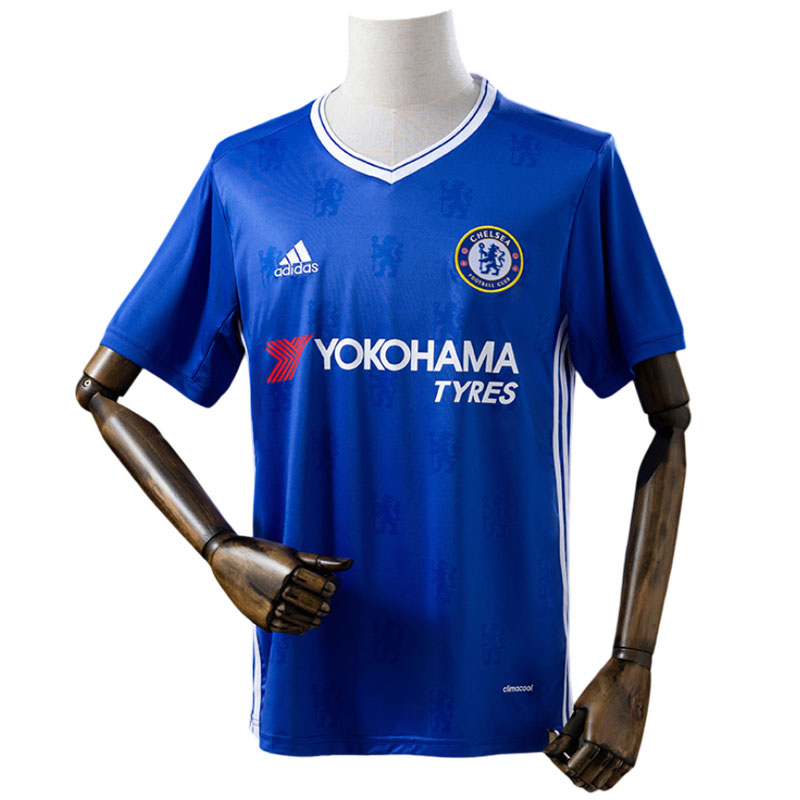 Blå Chelsea hjemmedrakt 2016/17 retro drakt til menn