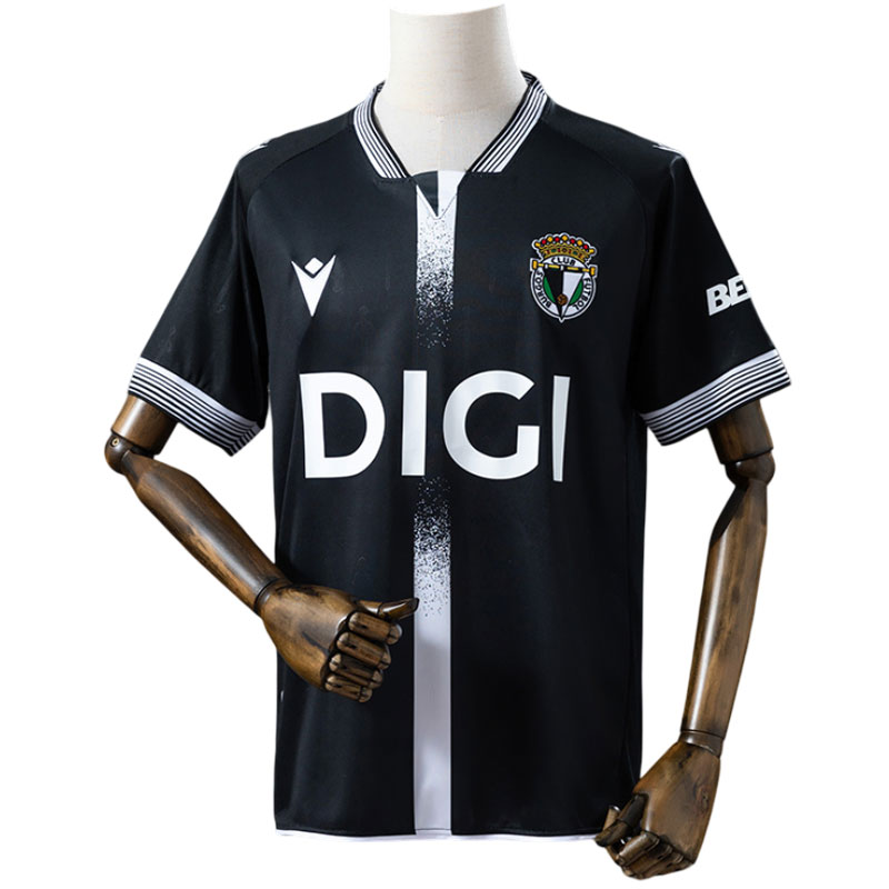 Burgos CF 2025/26 bortdrakt - svart fotballdrakt