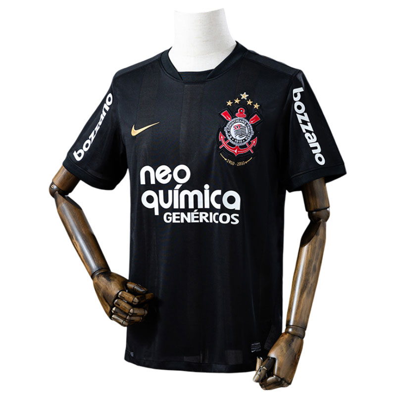 Corinthians 2010 bortedrakt retro fotballdrakt for menn