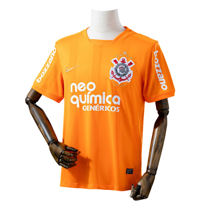 Corinthians 2010 retro keeperdrakt - oransje fotballdrakt for menn