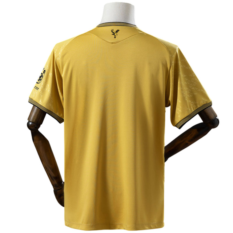 Crystal Palace 2025-26 gyllen fotballdrakt Crystal Palace 2025/26 gyllen fotballdrakt