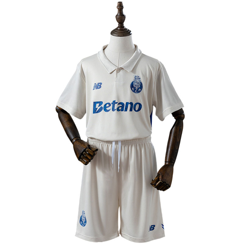FC Porto tredje drakt 2025/26 for barn - komplett sett med shorts