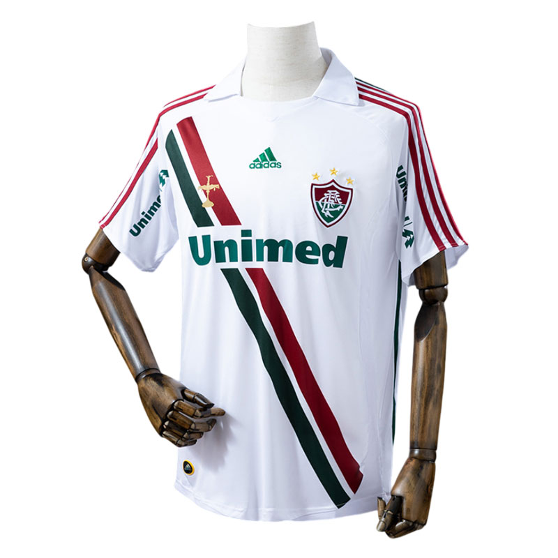 Fluminense bortedrakt 2009 vintage fotballdrakt for menn