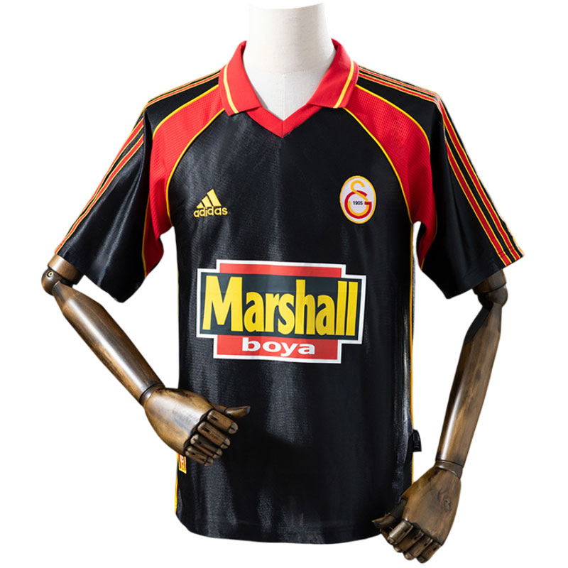 Galatasaray 1999-00 retro third shirt - grå klassisk fotballdrakt