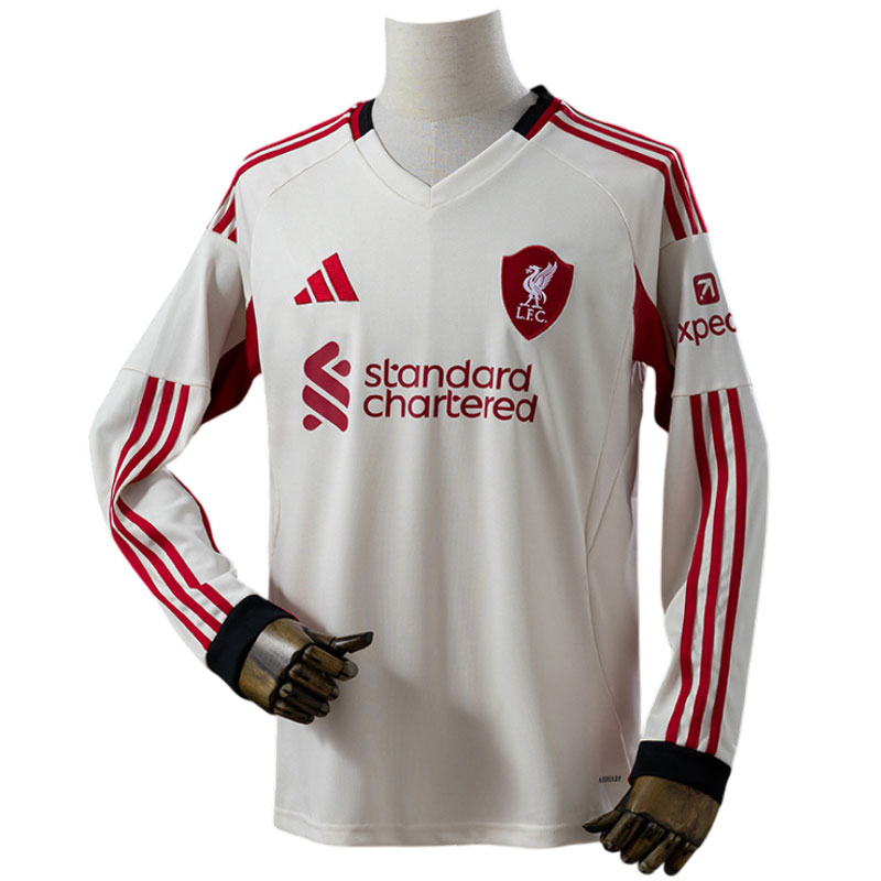 Liverpool 2025/26 langermet bortedrakt