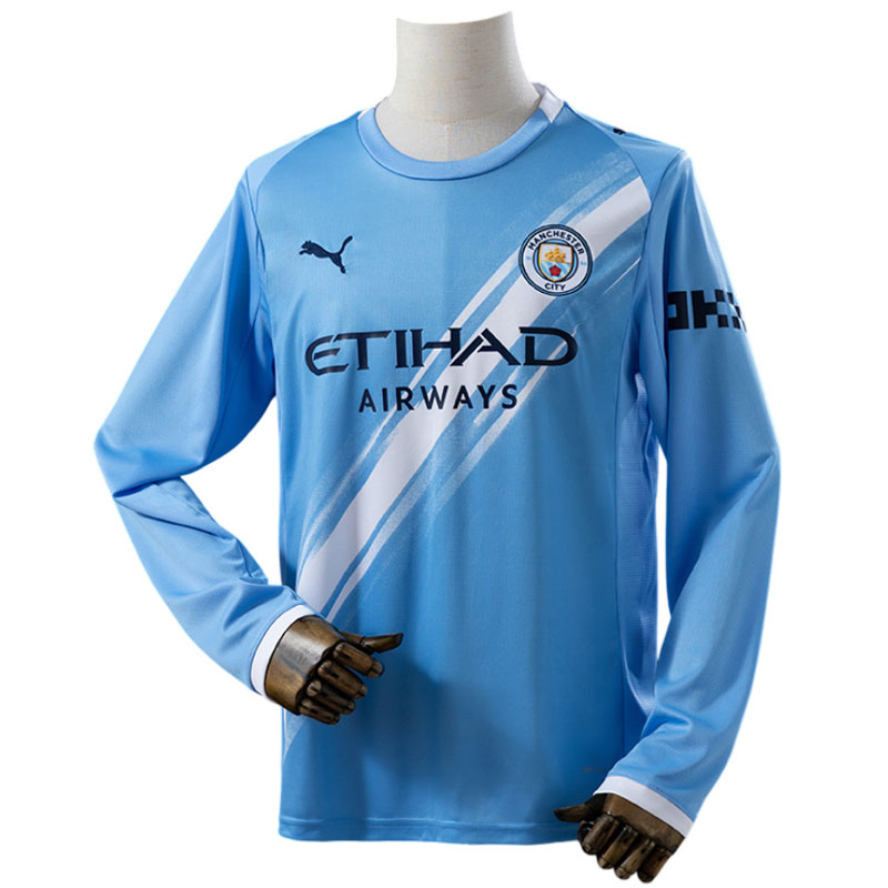 Manchester City 2025/26 hjemmedrakt langermet