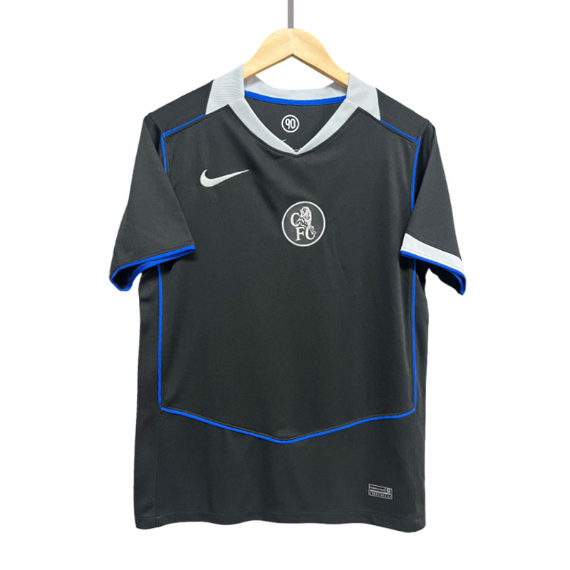 Ny Chelsea 2025/26 sort tredjedrakt - herre fotballdrakt