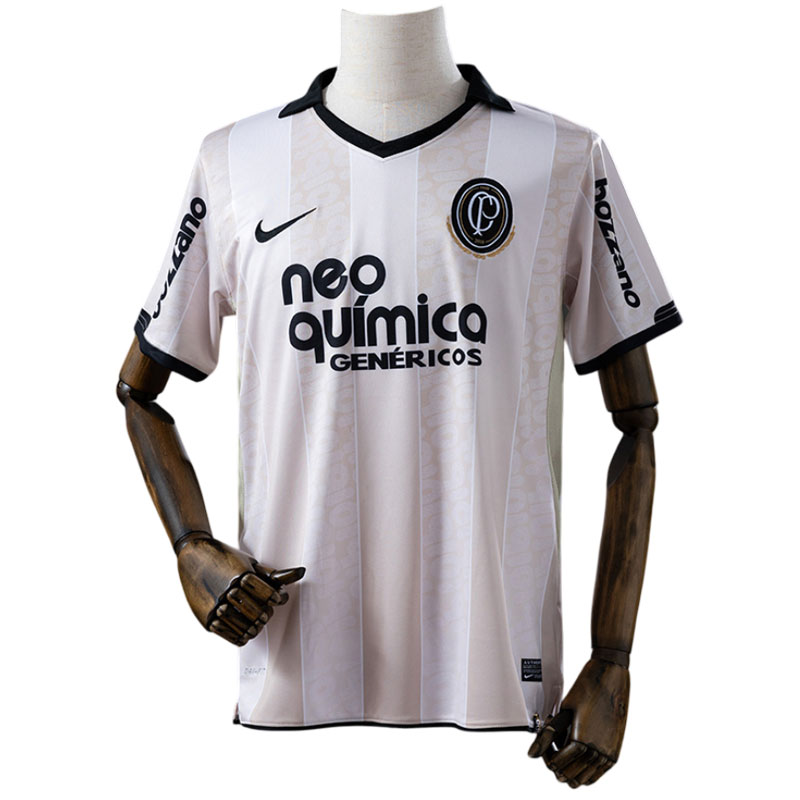 Retro Corinthians 2010 fotballdrakt herre - spesialutgave 100-årsjubileum
