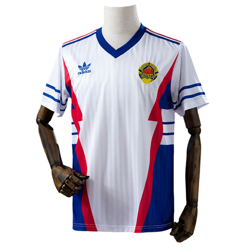Retro fotballdrakt Jugoslavia 1990 herre bortedrakt