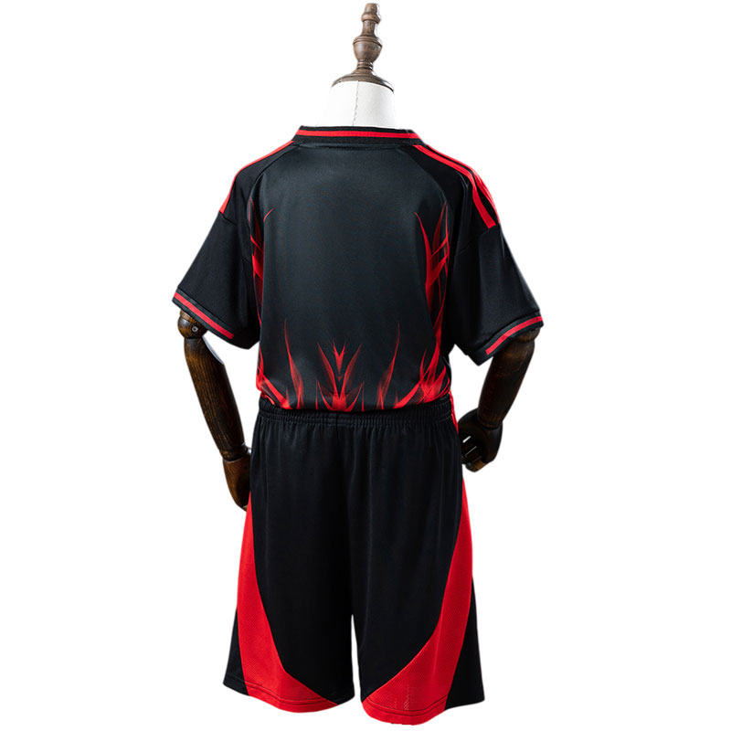 SL Benfica barnedrakt 2025-26 – svart treningsdrakt med kortbukse SL Benfica barnedrakt 2025/26 – svart treningsdrakt med kortbukse