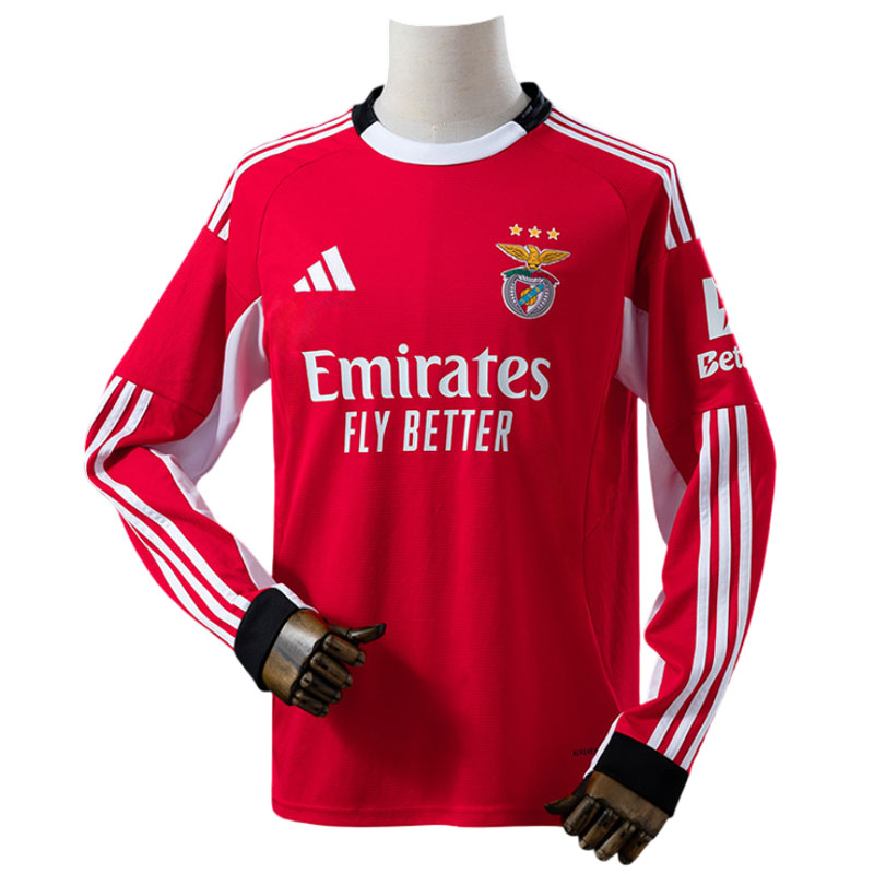 SL Benfica hjemmedrakt 2025/26 - rød langermet