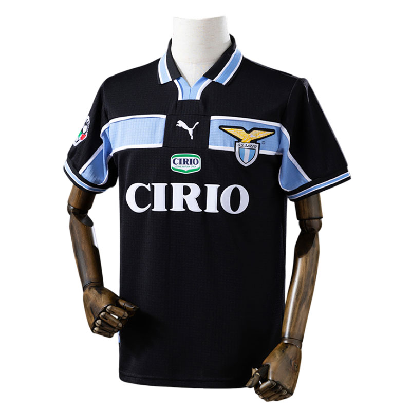 SS Lazio 1998–2000 retro tredjedrakt for menn