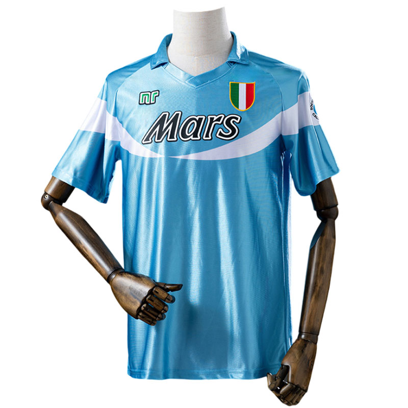 SSC Napoli 1990/91 retro hjemmedrakt for menn