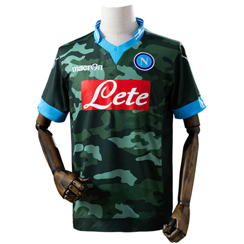 SSC Napoli 2013/14 retro bortedrakt for menn