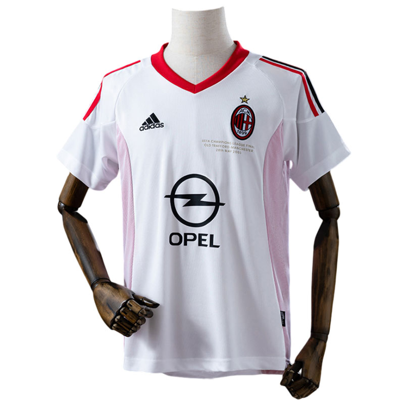 Vintage AC Milan 2002/03 drakt - retro bortetrøye for menn