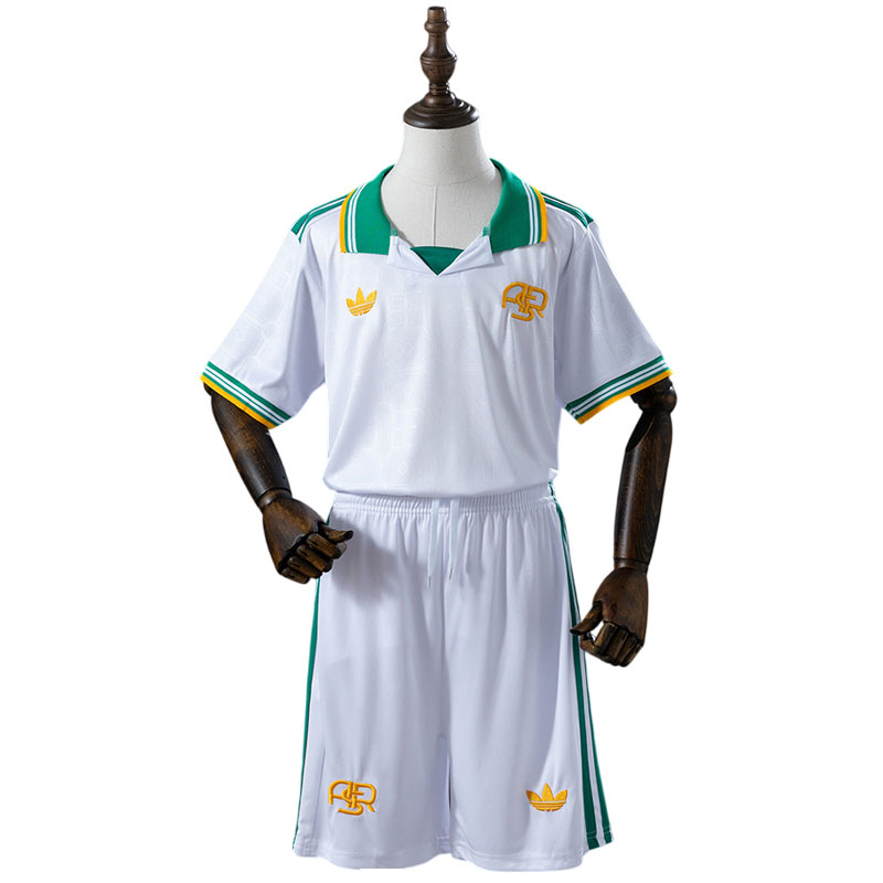 AS Roma 2025/26 tredjedrakt for barn - trøye og shorts