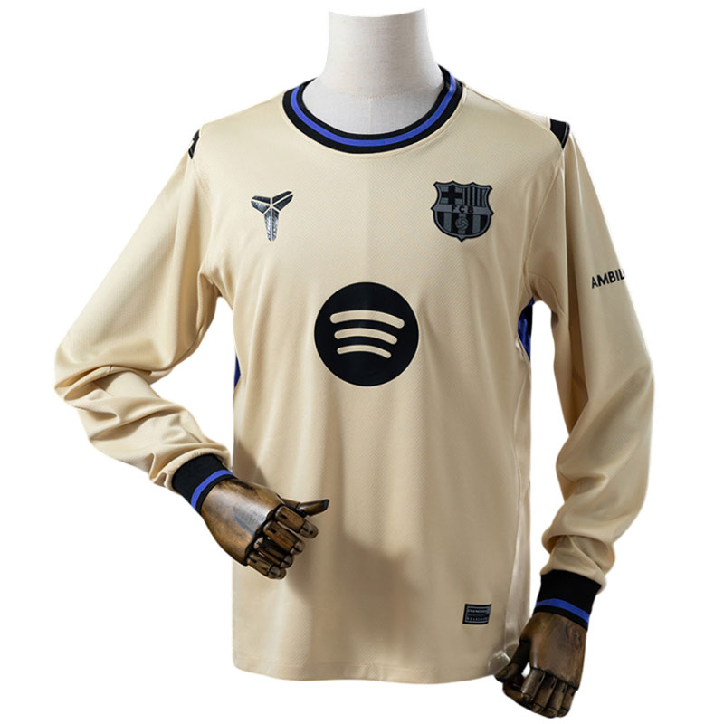 Barcelona 25/26 bortedrakt - langermet fotballdrakt til menn