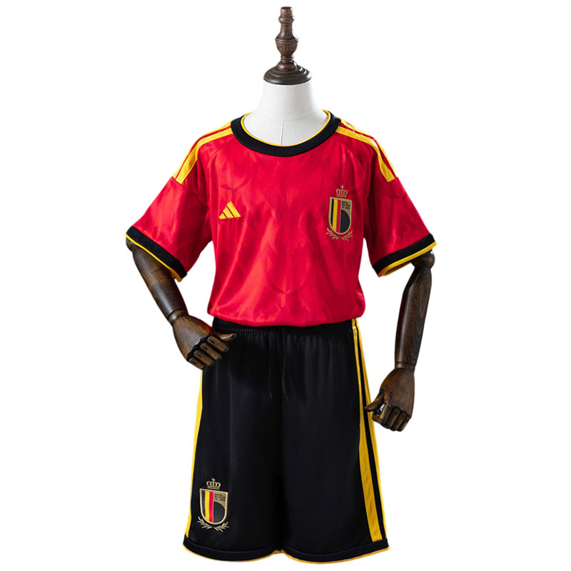 Belgia 2026 hjemmedrakt barn - landslag VM 2026 fotballsett
