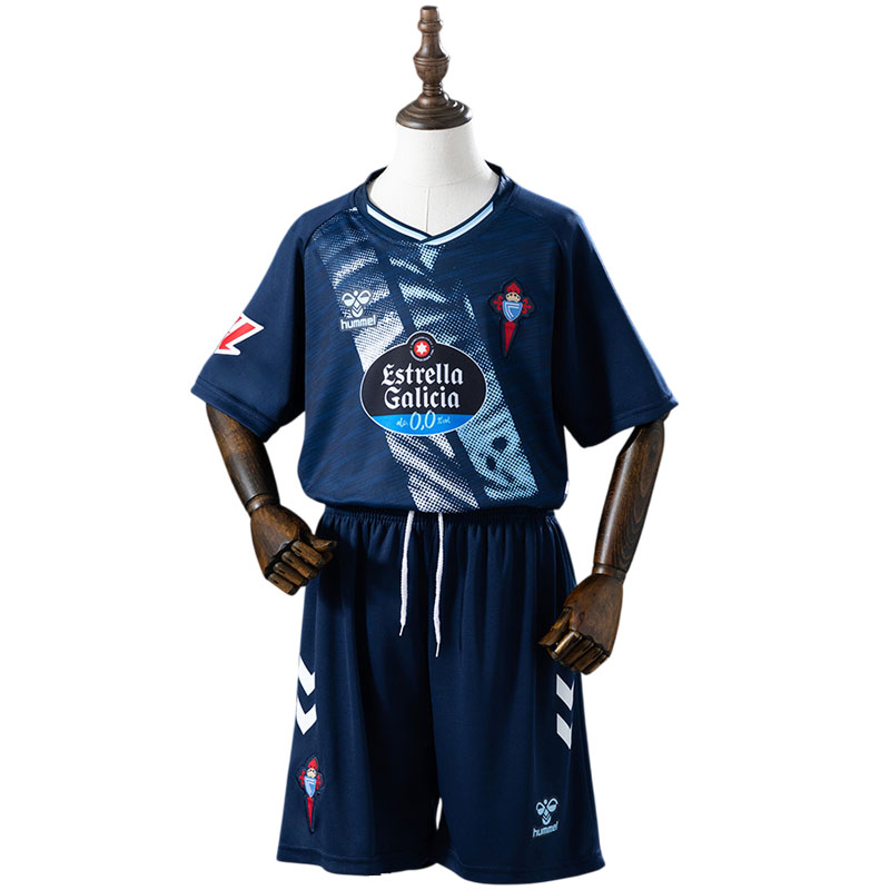 Celta Vigo barne fotballdrakt 2025/26 bortedrakt med shorts
