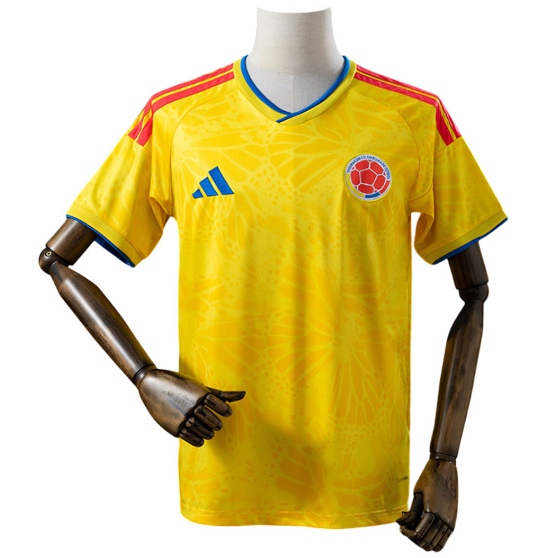 Colombia 2026 VM hjemmedrakt - gul herre fotballdrakt