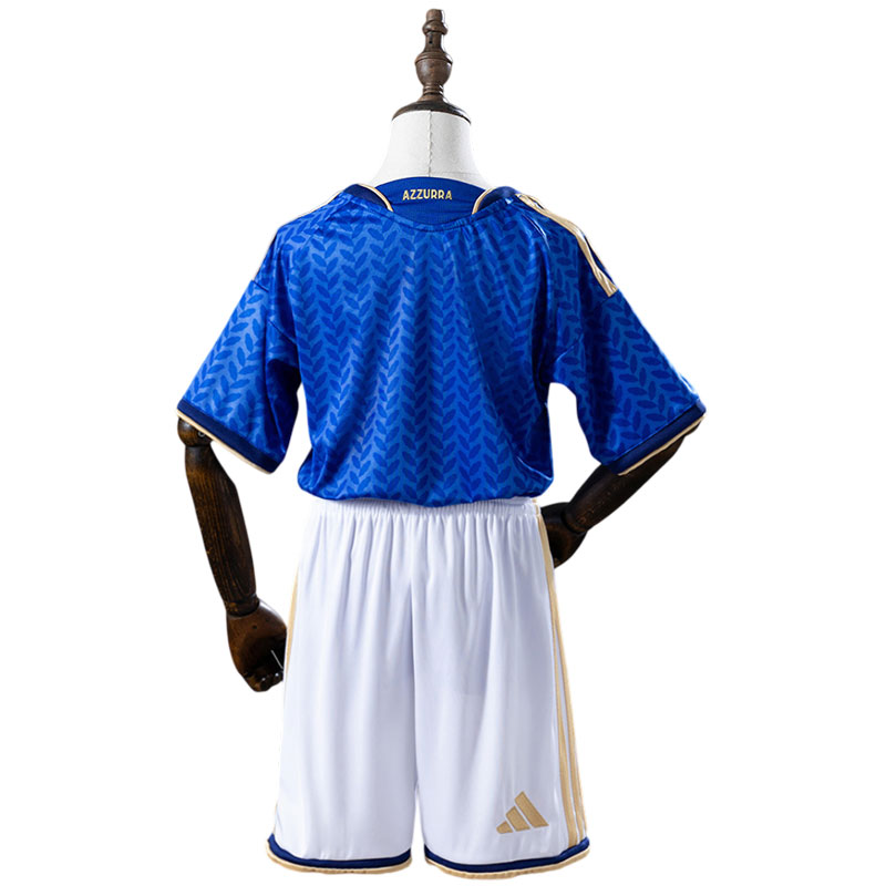 Italia VM 2026 hjemme fotballdrakt barn Italia VM 2026 hjemme fotballdrakt barn