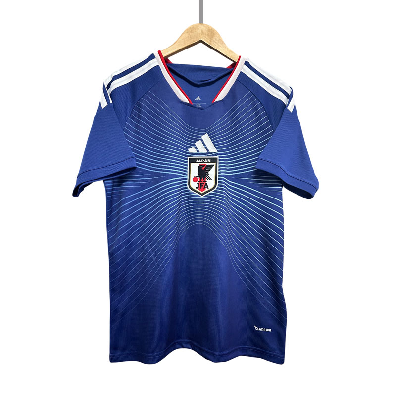 Japan hjemmedrakt 2026 VM blå fotballdrakt for menn