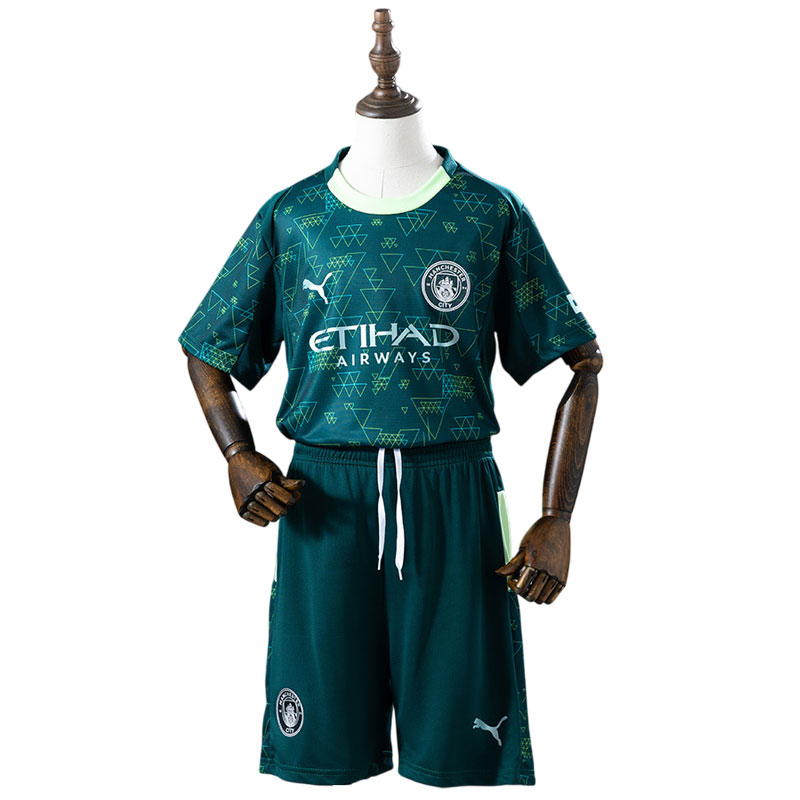 Manchester City 2025/26 fjerde drakt barn