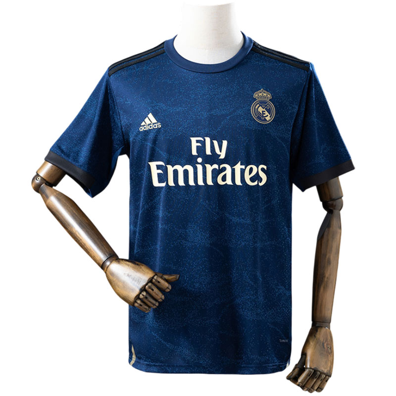 Real Madrid 2019/20 bortedrakt - herre retro fotballdrakt