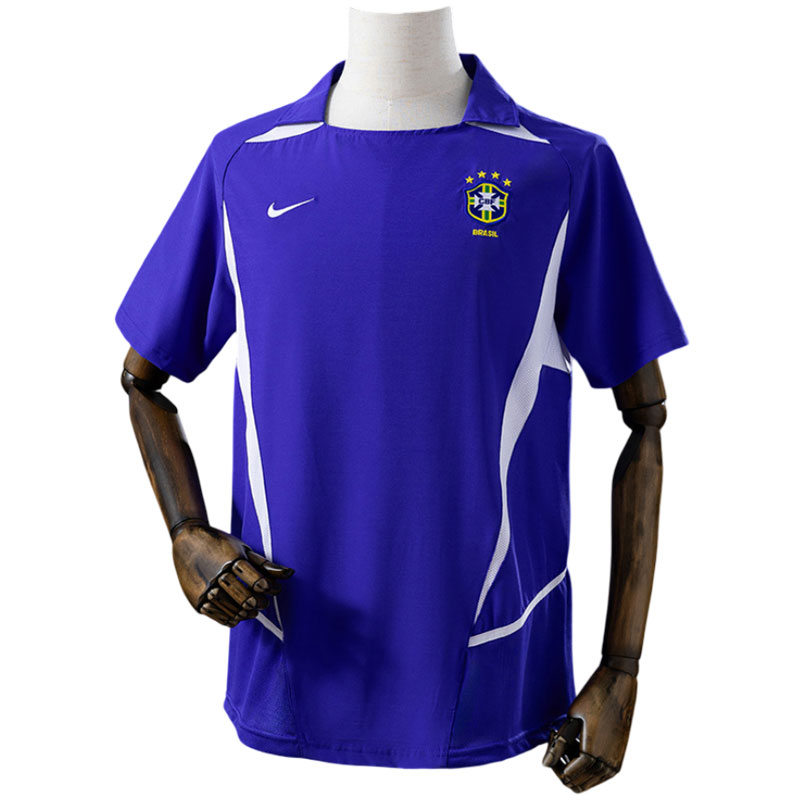 Retro Brasil 2002 bortedrakt for menn