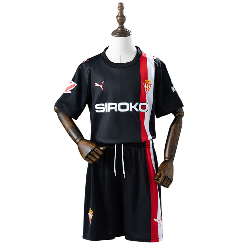 Sporting Gijón 2025/26 bortedrakt til barn