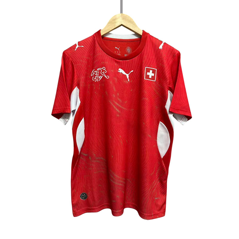 Sveits 2026 VM hjemmedrakt - Rød fotballdrakt for menn