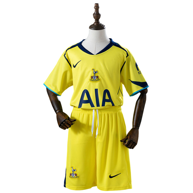 Tottenham Hotspur 25/26 gul tredjedrakt barn