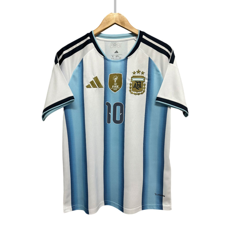 Argentina 2026 hjemmedrakt med Messi 10 trykk Argentina 2026 hjemmedrakt med Messi 10 trykk