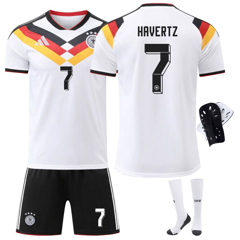Havertz 7 Tyskland hjemmedrakt 2026 – fotballdrakt sett for voksen og barn