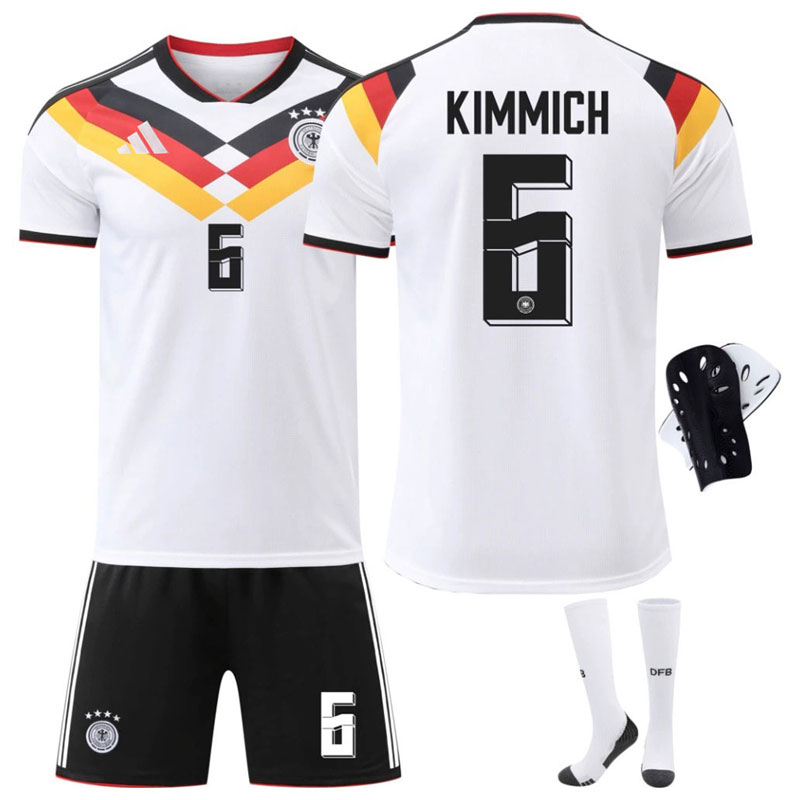 Kimmich 6 Tyskland 2026 VM hjemmedrakt – fotballdrakt for voksne og barn